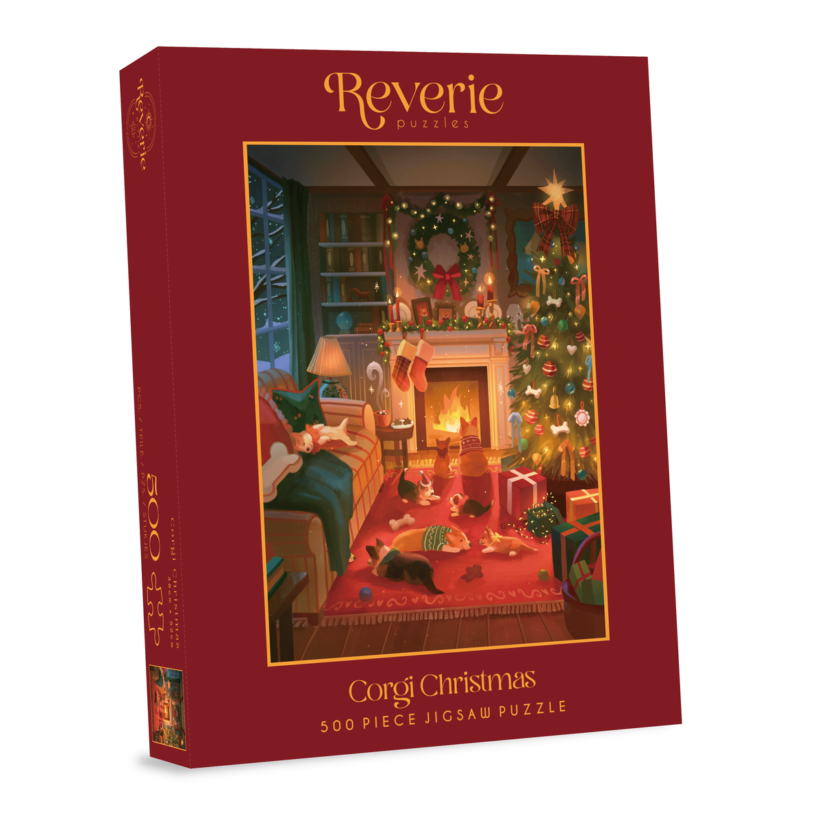 Corgi Christmas Jigsaw Puzzle (500 Pieces) - Reverie