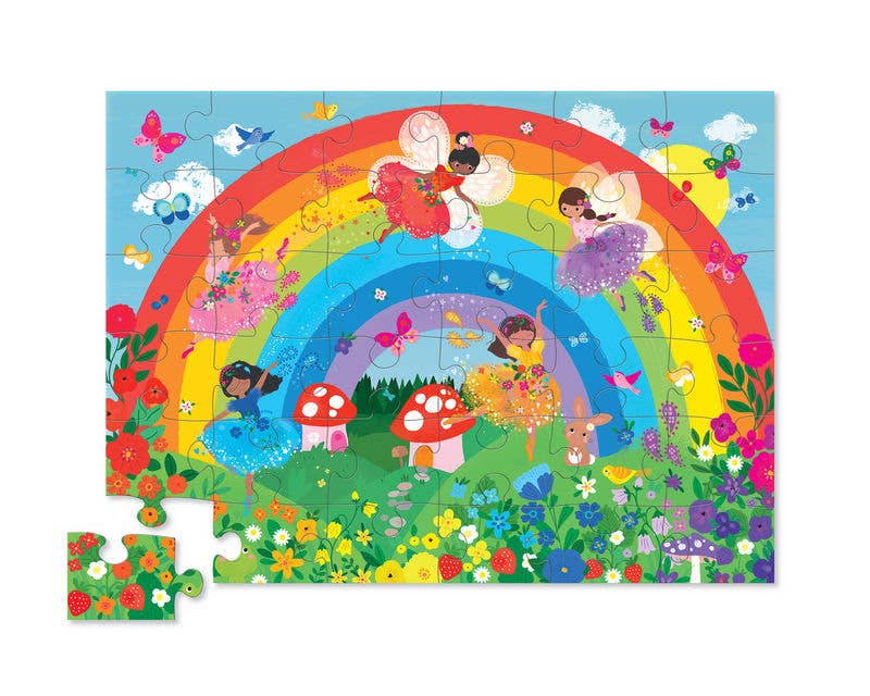 Rainbow - Classic Floor Puzzle 36 pc  - Crocodile Creek