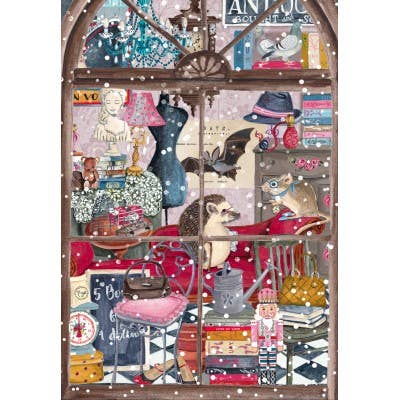 Christmas Bookstore - Pieces and Peace
