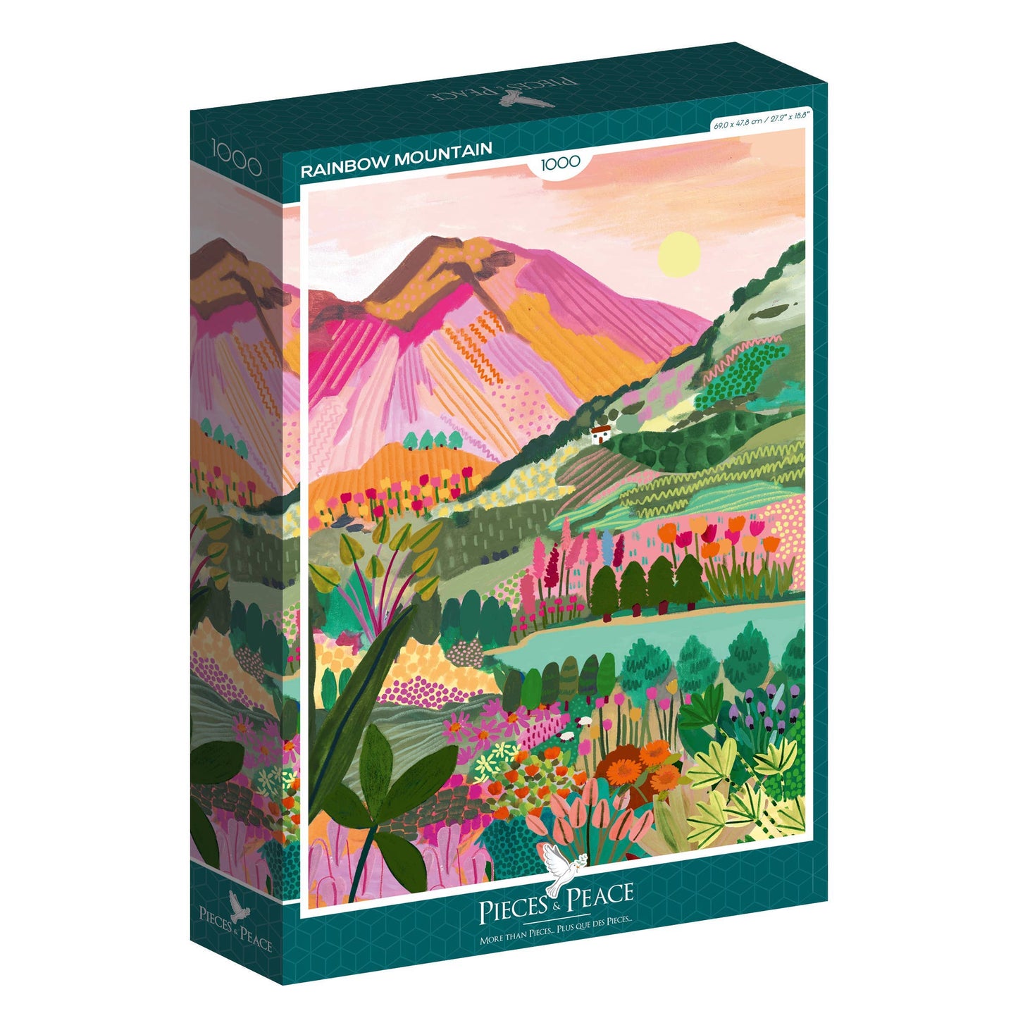 Rainbow Mountain - Pieces and Peace