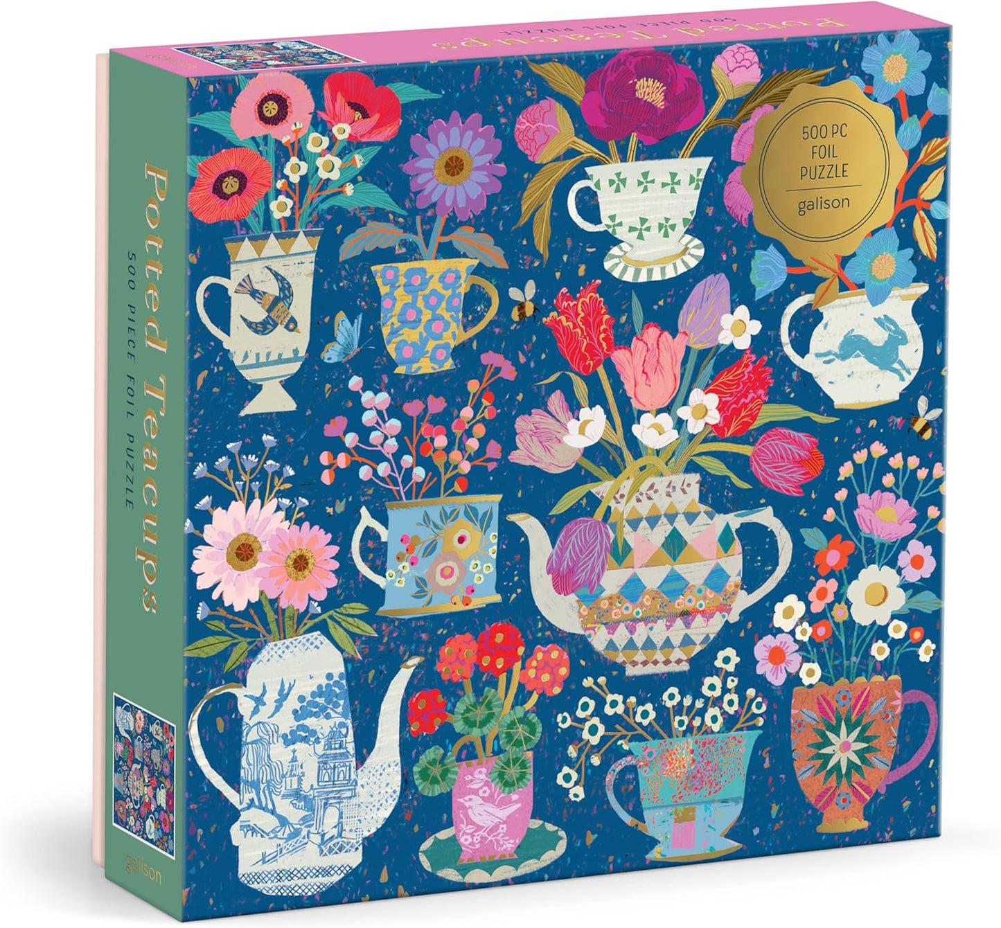 Galison - Potted Teacups