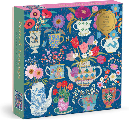 Galison - Potted Teacups