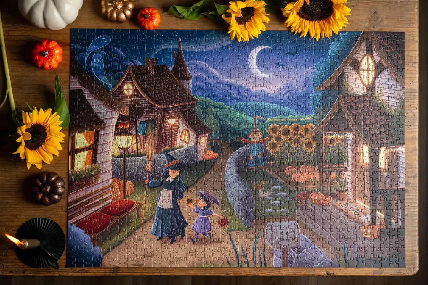 Halloween Walk Puzzle - Trevell - 1000 pieces