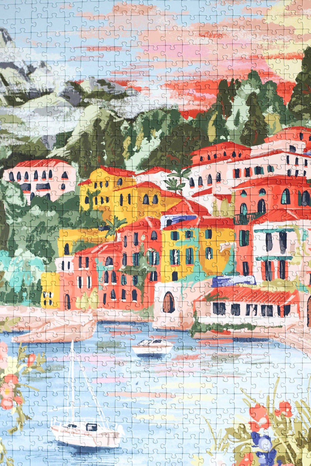 Lake Como, 1000 pieces Piecely