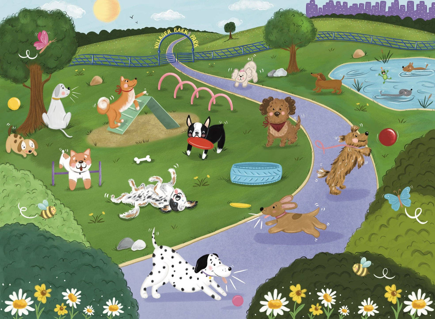 Bark Park | Villager - 250 Piece Puzzle