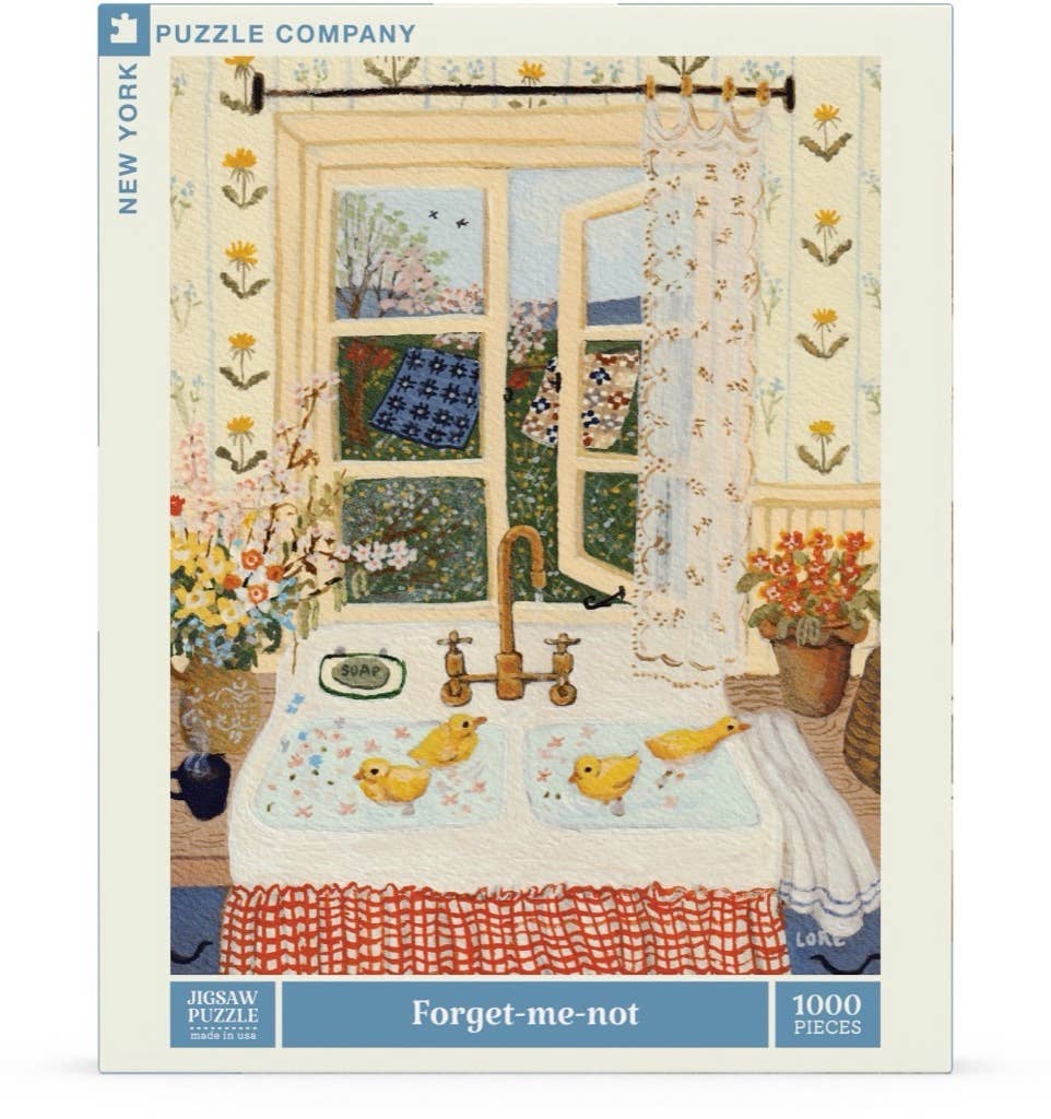 Forget-Me Not Spring - NYPC Loré Pemberton 1000 Pc Puzzle