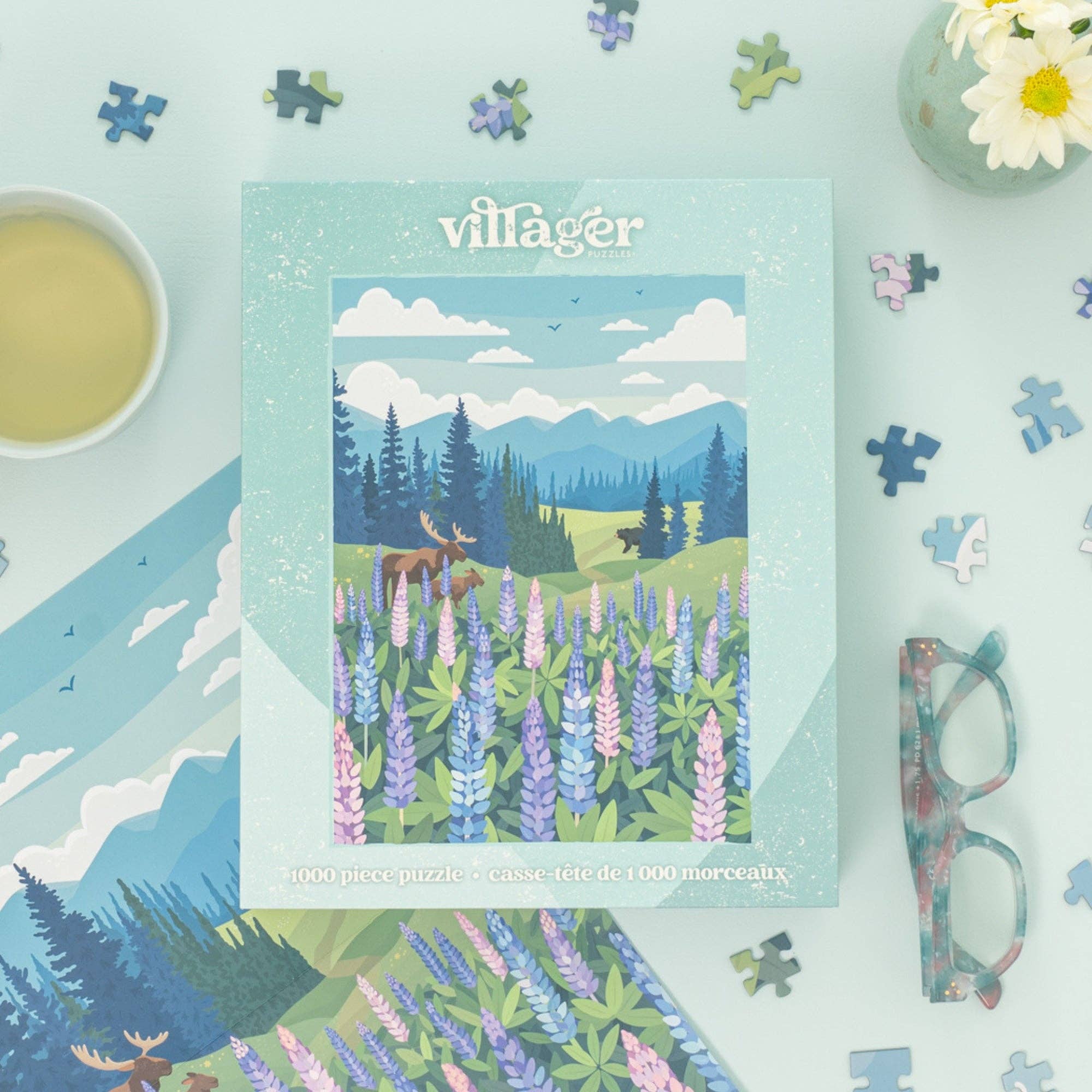 Lupines Meadow - Villager – The Little Puzzle Shop