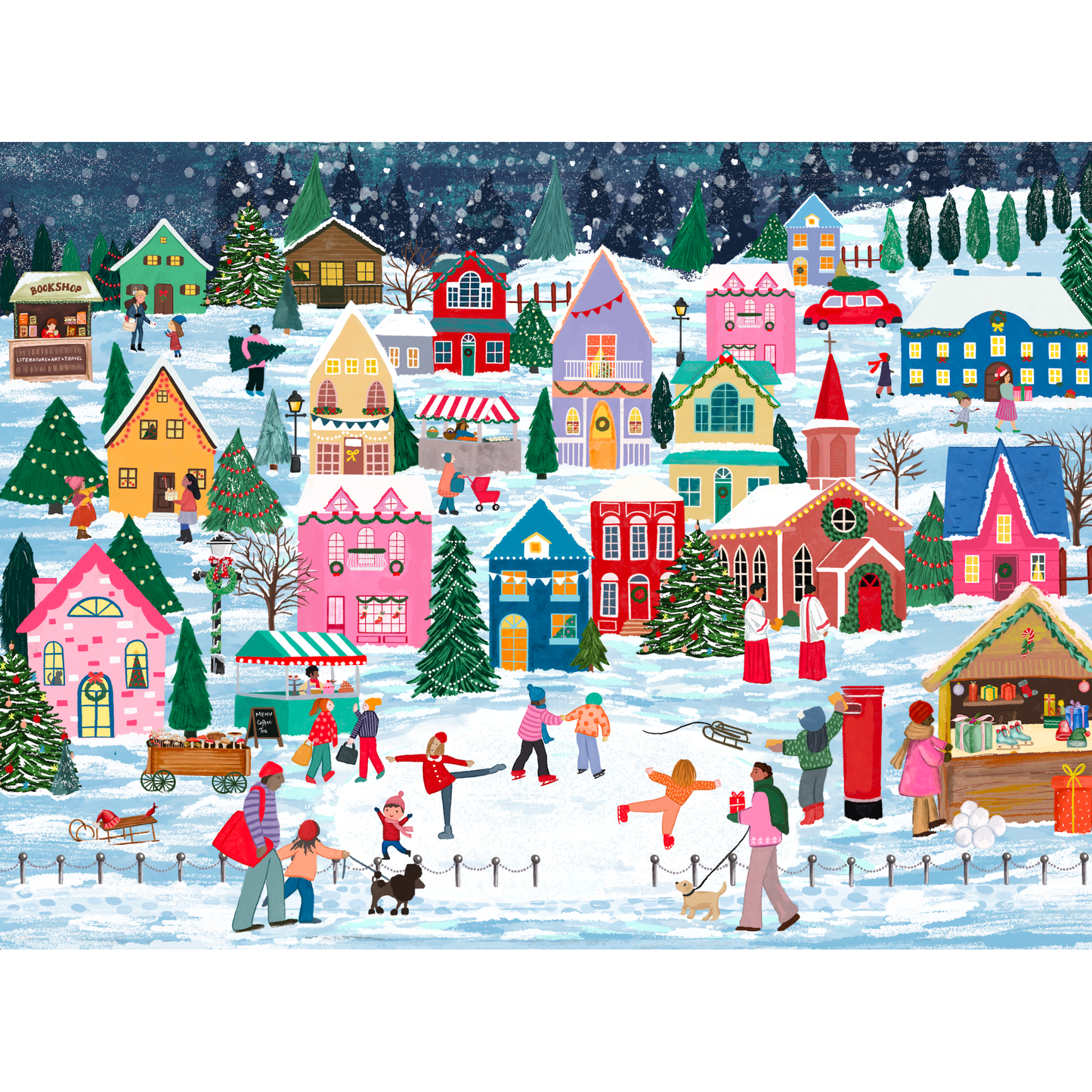 Hometown Christmas - Puzzlefolk