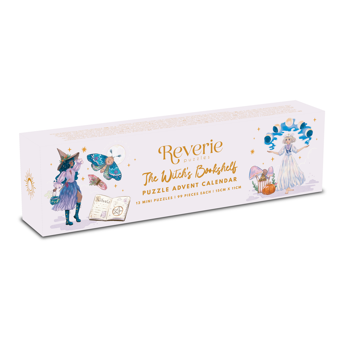 The Witch's Bookshelf Puzzle Advent Calendar - Reverie
