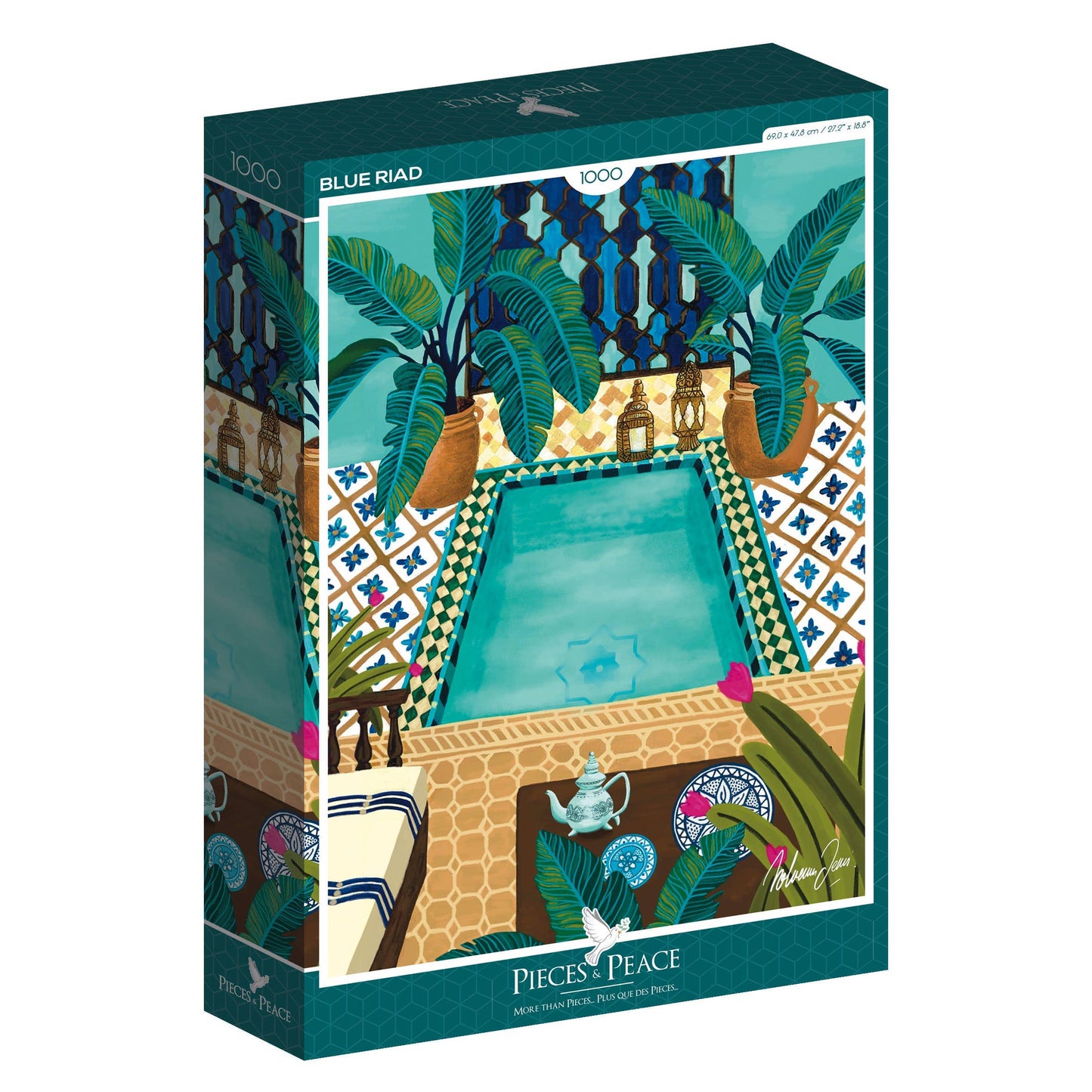 Blue Riad - Pieces and Peace