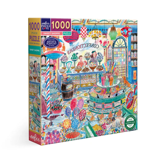 EeBoo 1000 Pc Puzzle –Sweet Shoppe