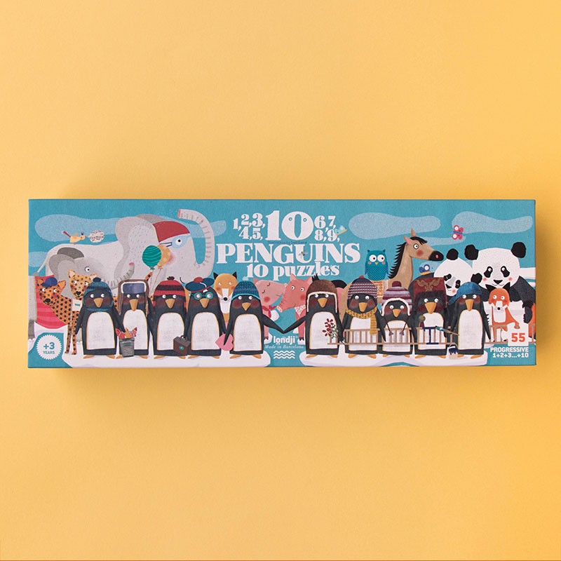 10 Penguins Puzzle - Londji