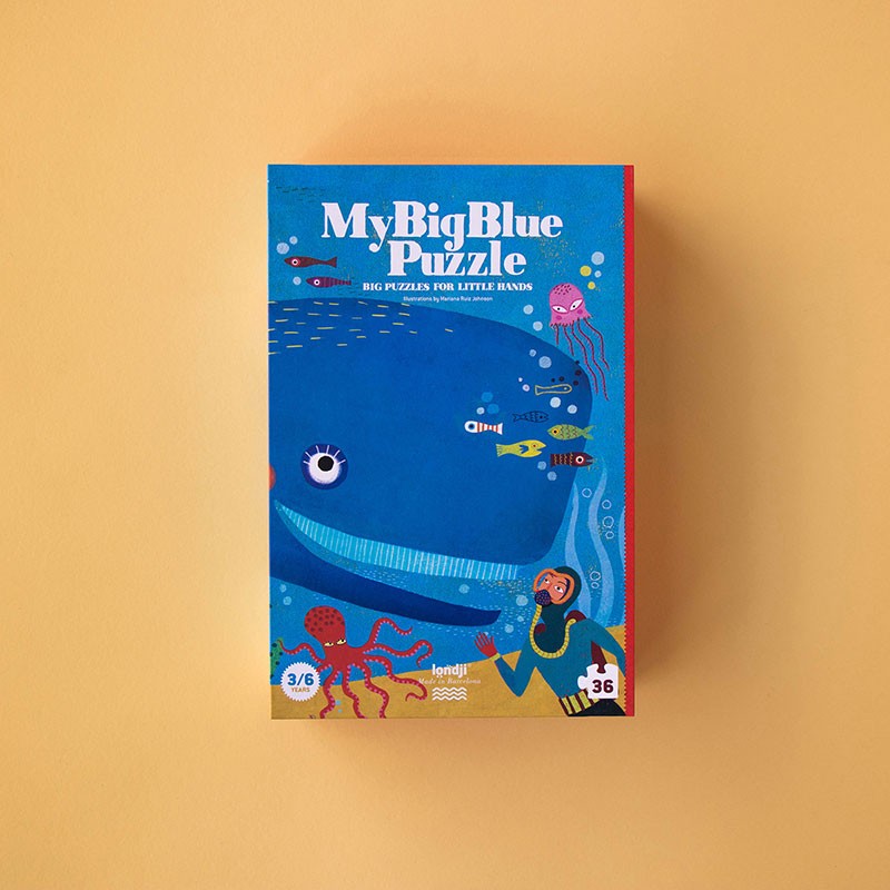 My Big Blue Puzzle - Londji