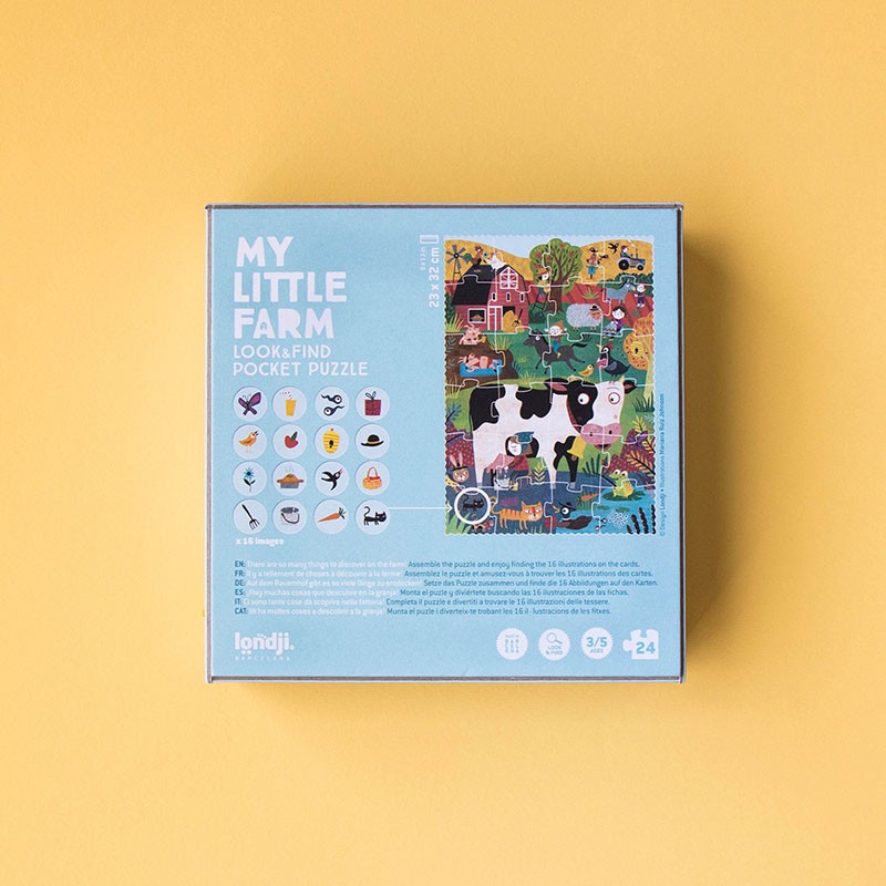 My Little Farm Pocket Puzzle - Londji