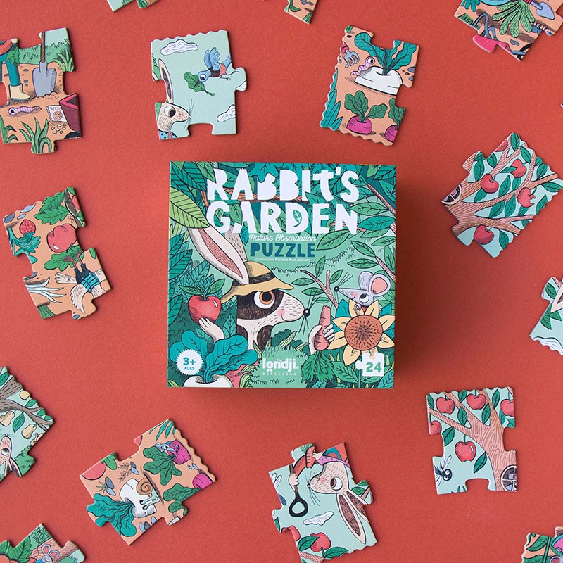 Rabbit's Garden Puzzle - Londji