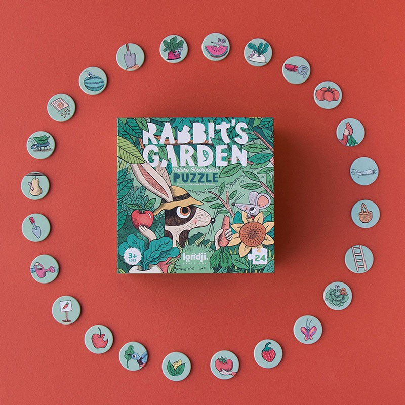 Rabbit's Garden Puzzle - Londji