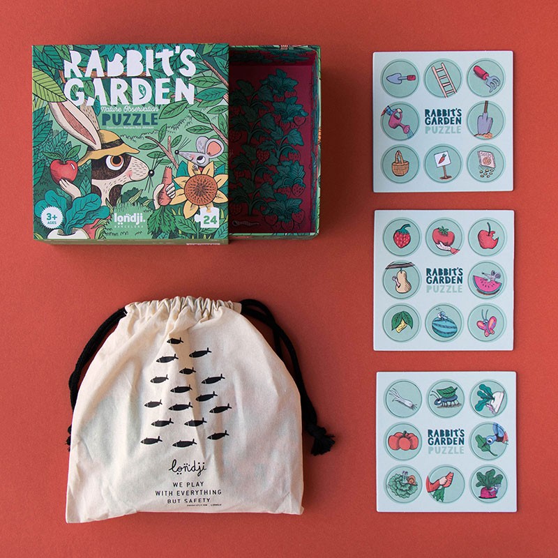 Rabbit's Garden Puzzle - Londji
