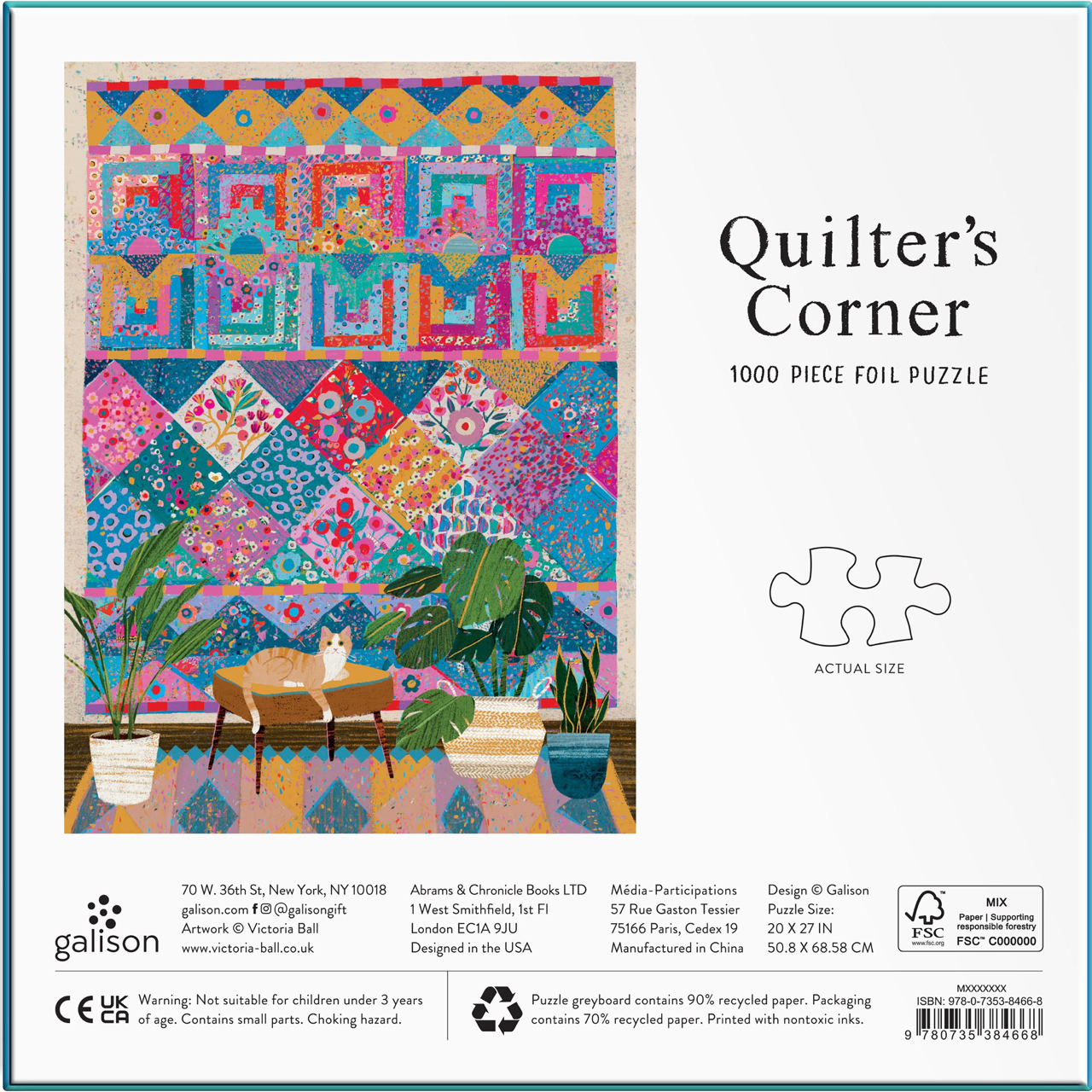 Galison - Quilter's Corner