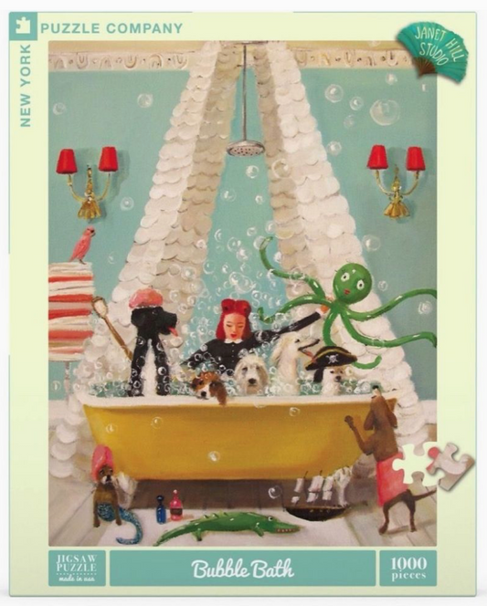 NYPC Janet Hill 1000 Pc Puzzle - Bubble Bath