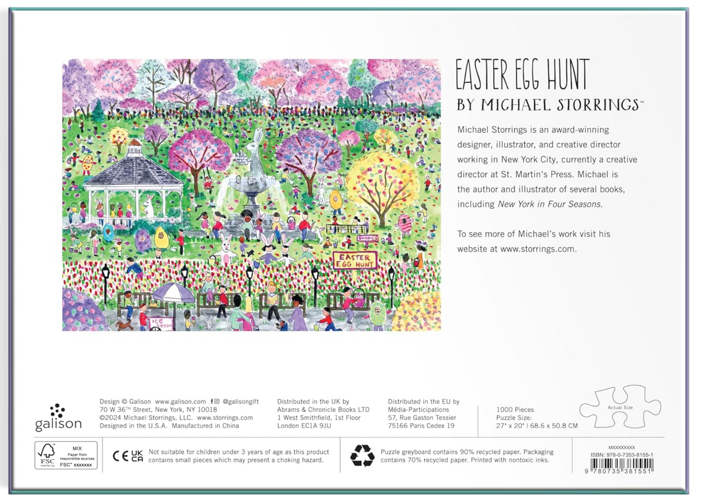 Galison - Easter Egg Hunt