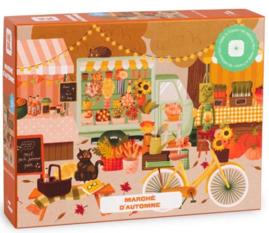 Autumn Market Puzzle - Heol Publishing - 1000 pieces