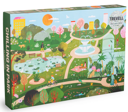 Chilling In Park Jigsaw Puzzle - Trevell - 1000 pieces