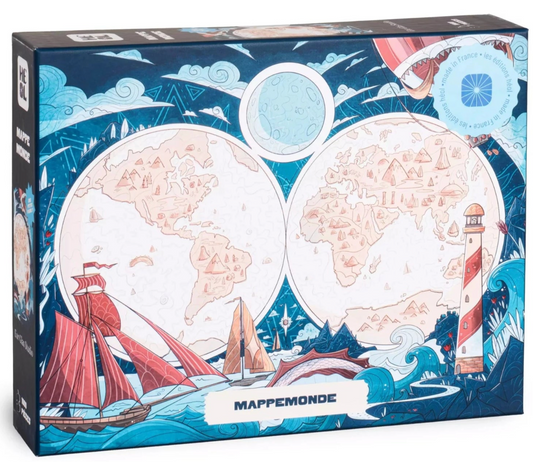 Heol Editions -World Map Puzzle -  1000 pieces