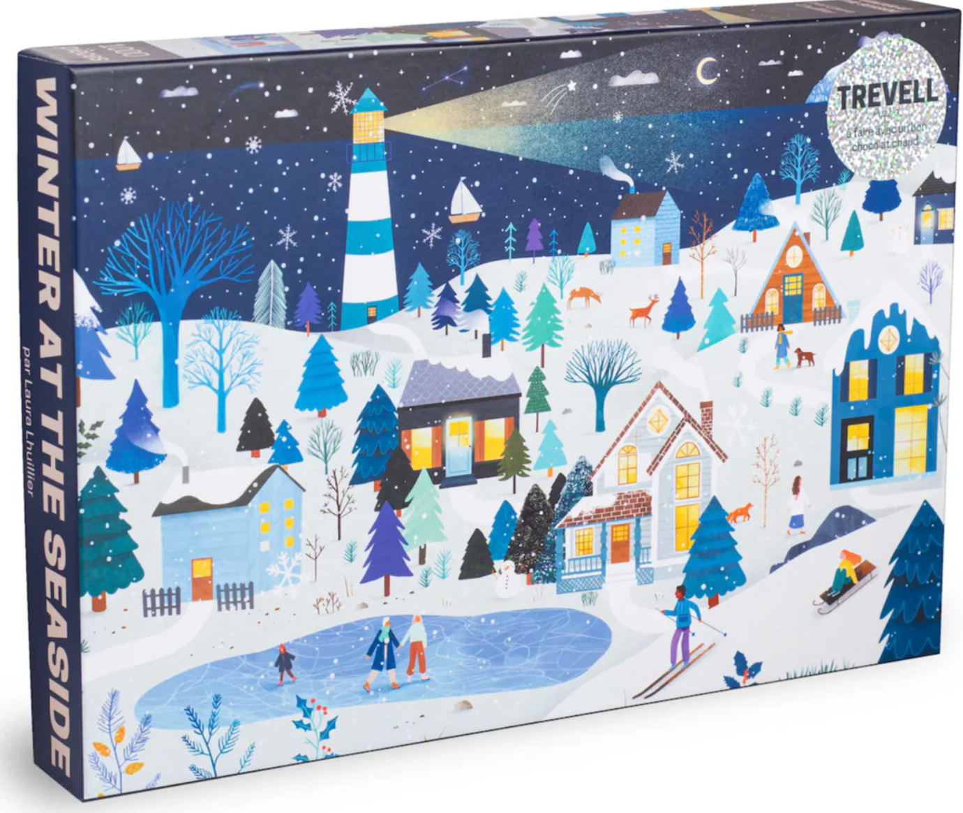 Winter At The Seaside Puzzle - Trevell: 1000 pieces