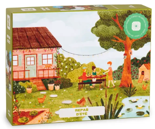 Summer Meal Puzzle - Heol Publishing - 1000 pieces