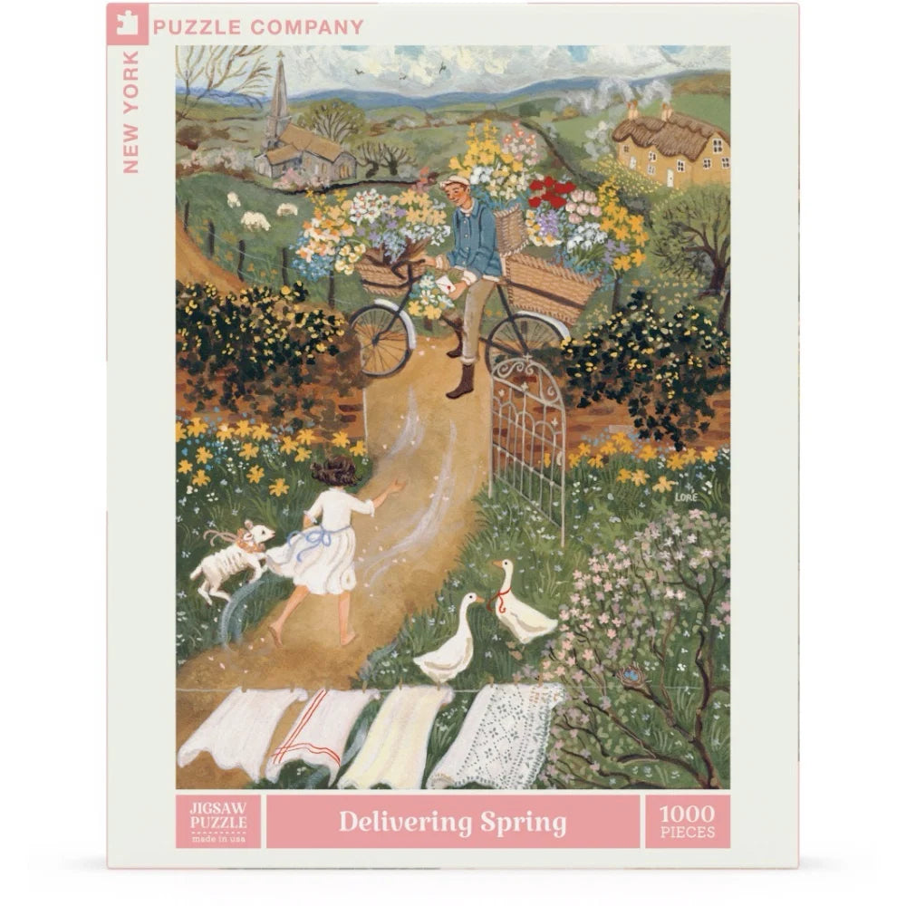 Delivering Spring - NYPC Loré Pemberton 1000 Pc Puzzle