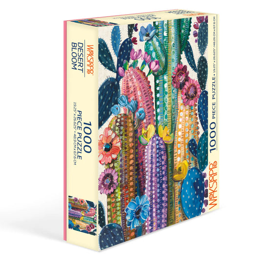 Werkshoppe 1000 Pc Puzzle - Desert Bloom