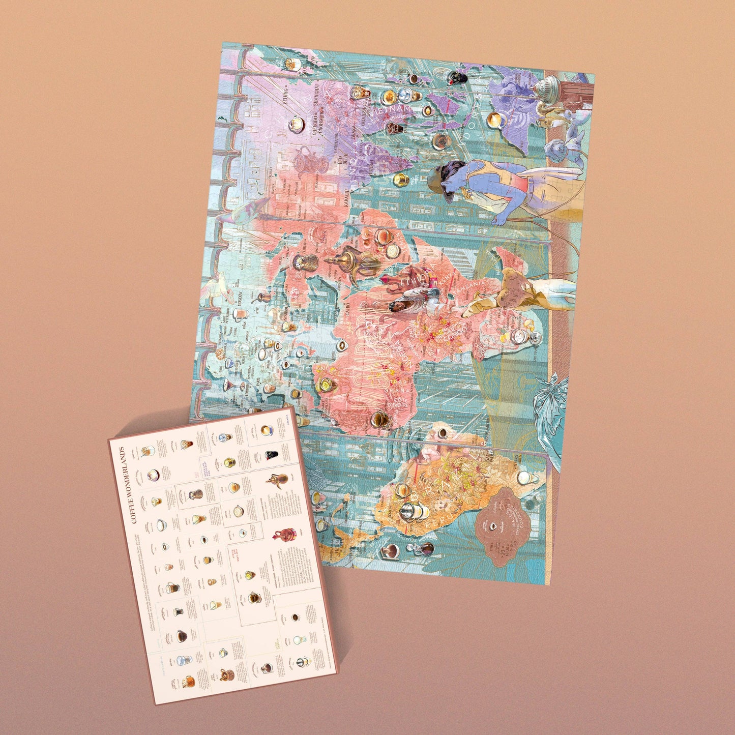 World of Coffee Puzzle - Water and Wines