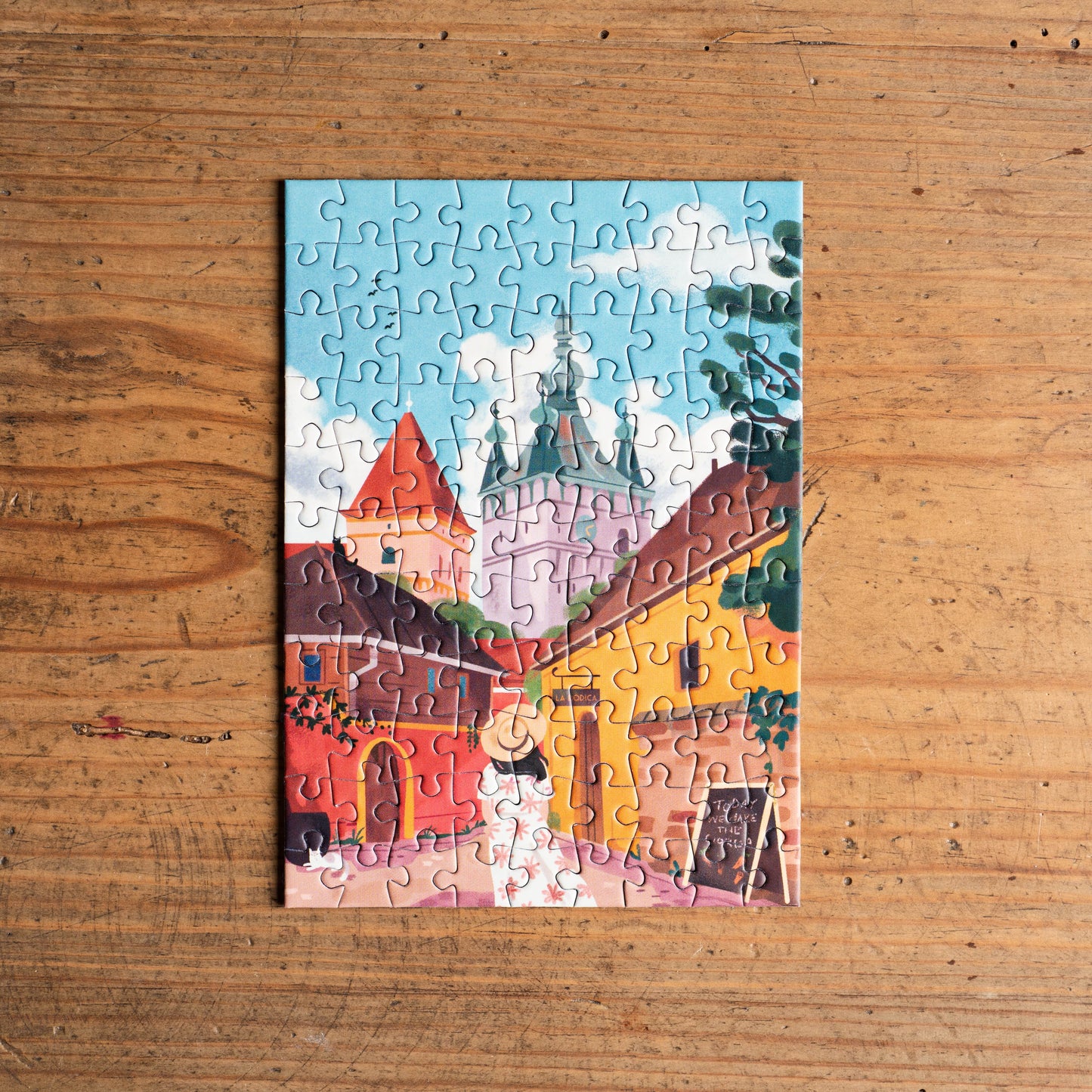 Traveler mini puzzle - Trevell - 99 pieces