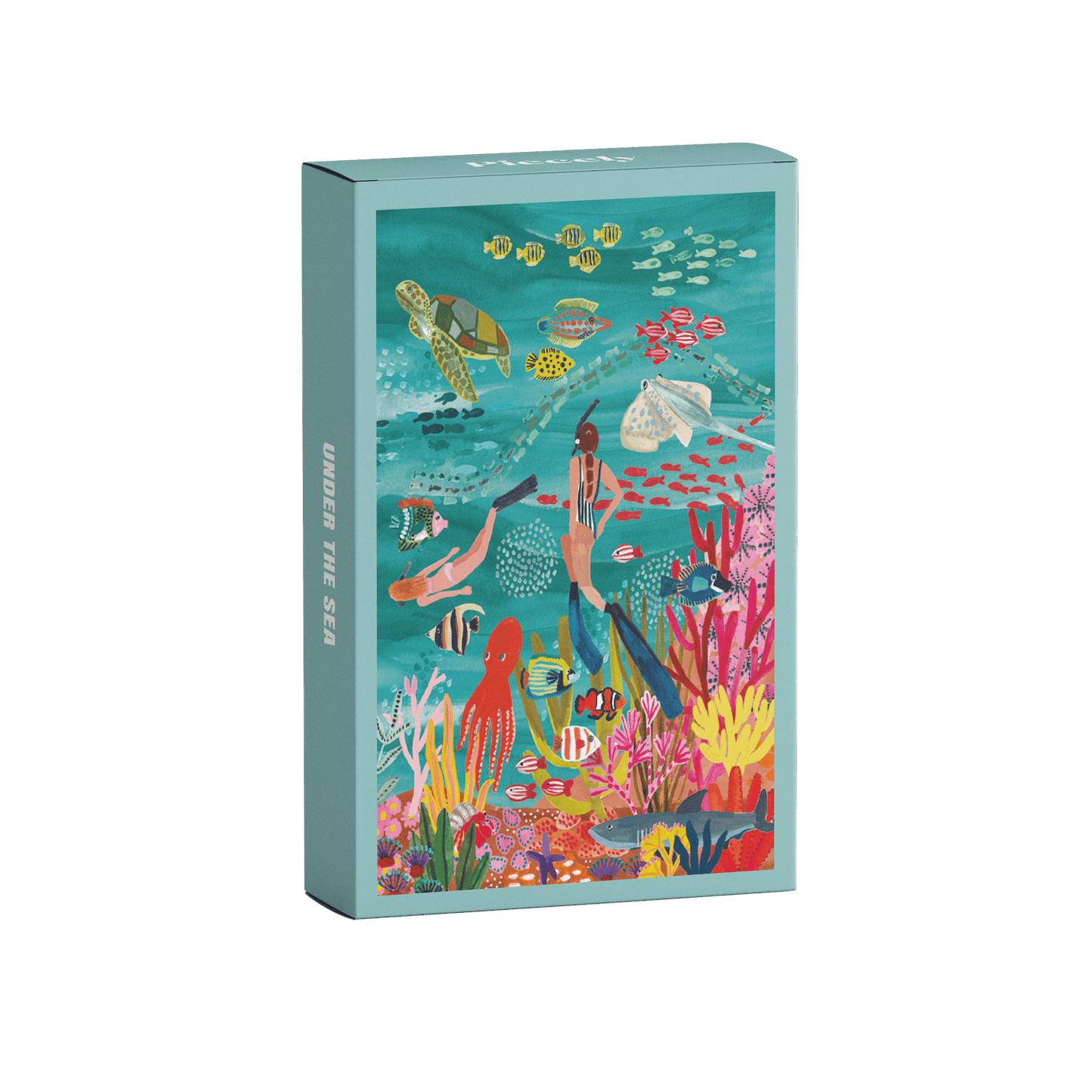 Under the Sea - Piecely - Mini-puzzle, 99 pieces