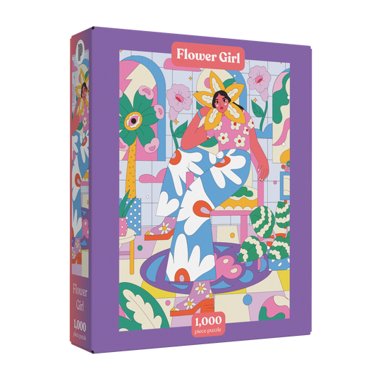 Flower Girl | 1,000 Piece Jigsaw Puzzle