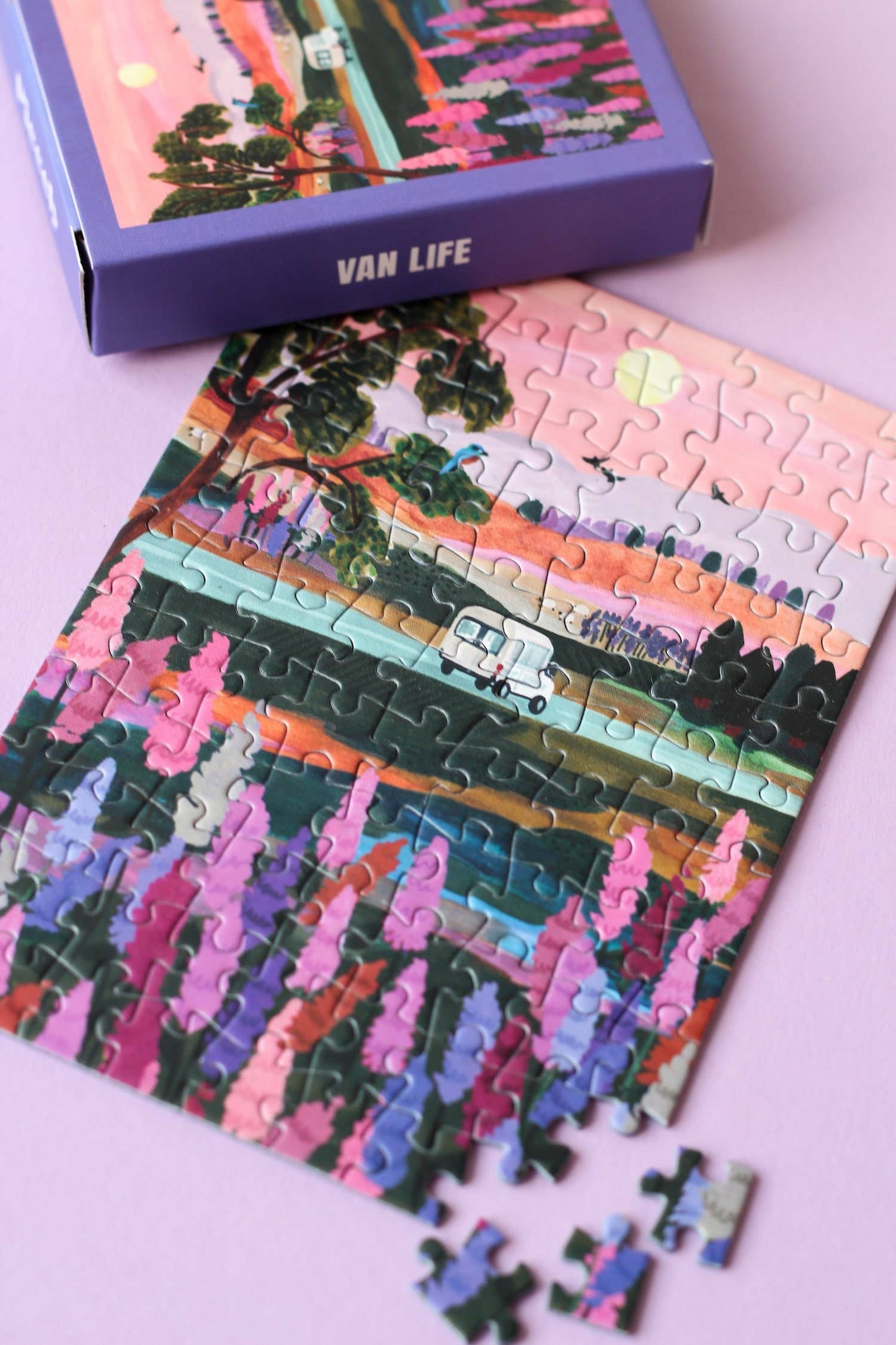 Van Life - Piecely - Mini puzzle, 99 pieces