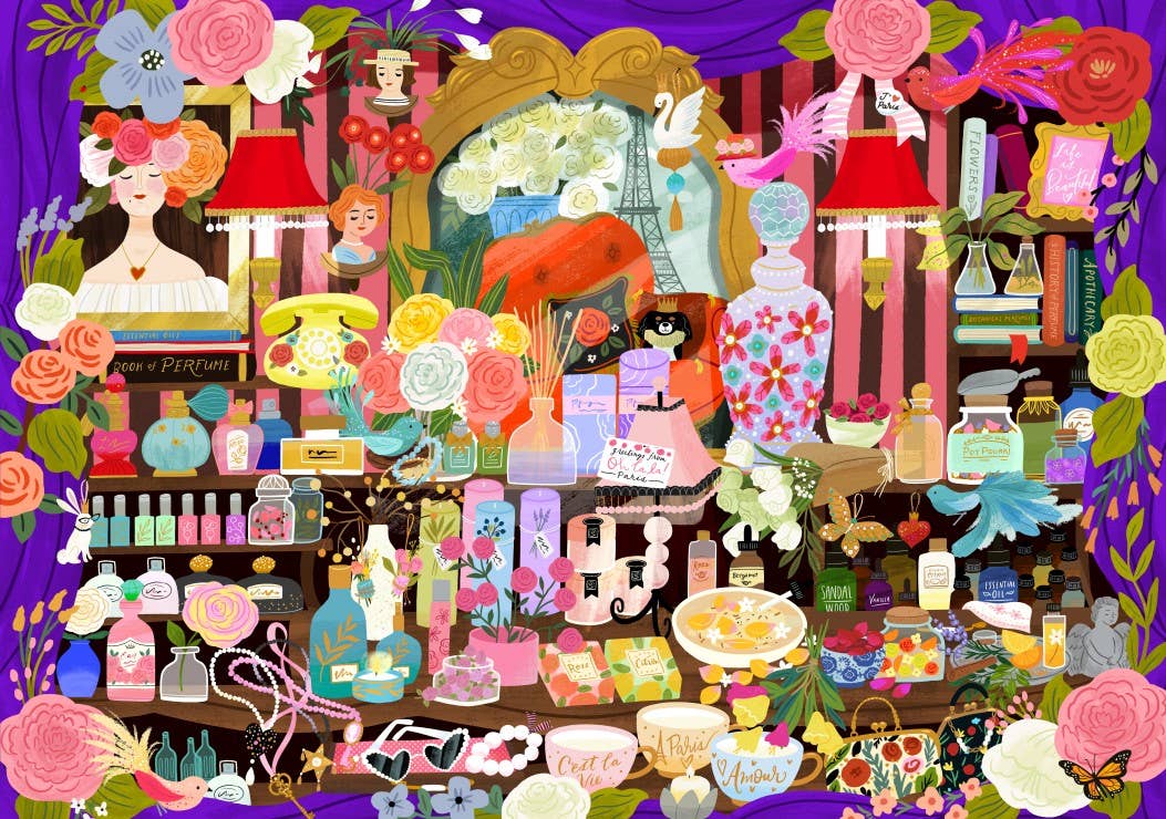 Parisian Perfumery 2000-piece puzzle - Pieces and Peace