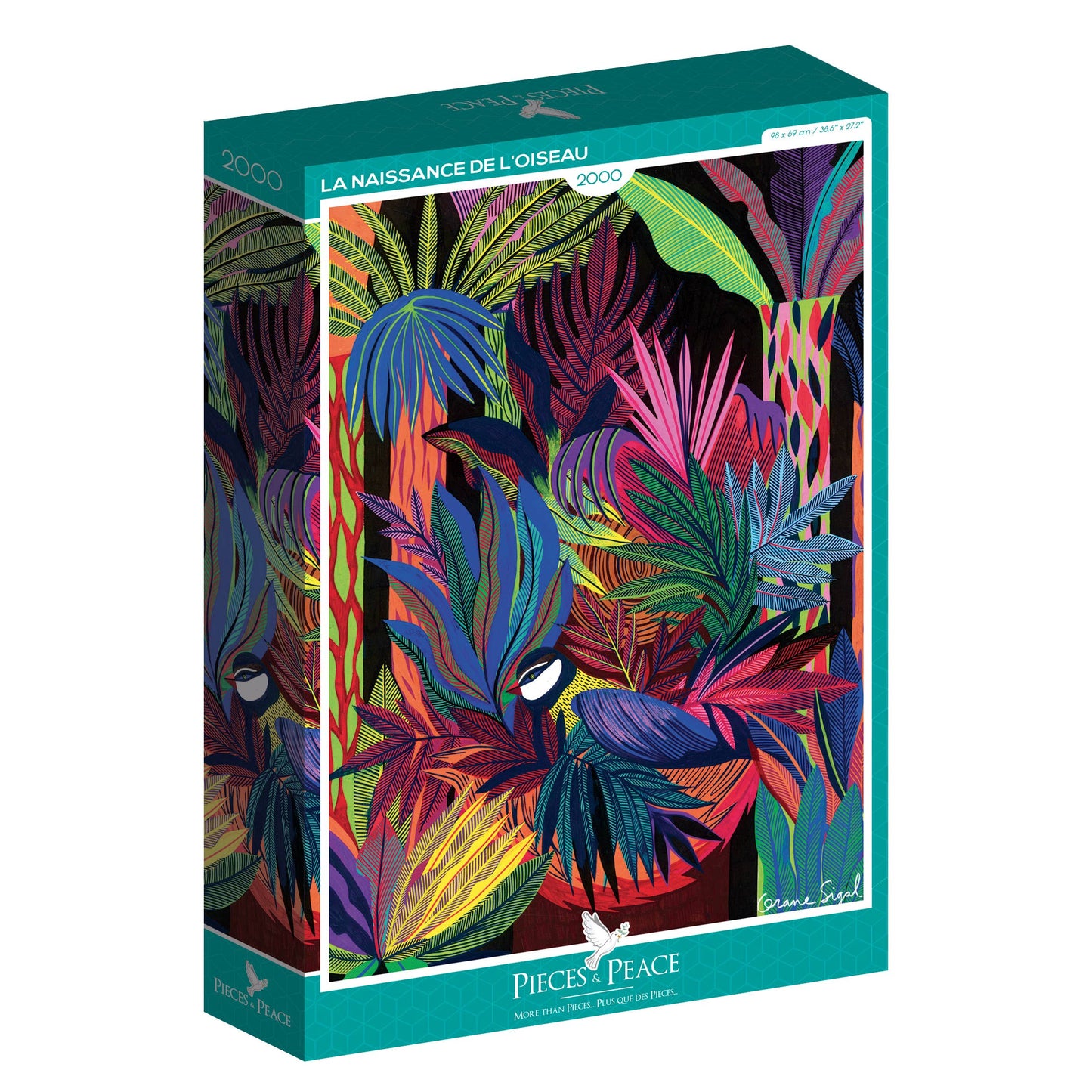 The Birth of the Bird 2000-piece puzzle - Pieces and Peace