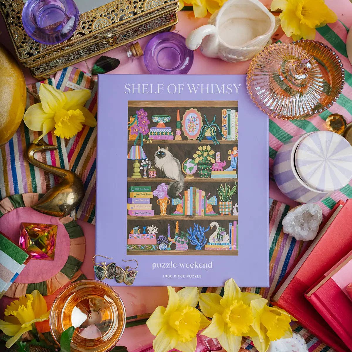 Shelf of Whimsy - Puzzle Weekend