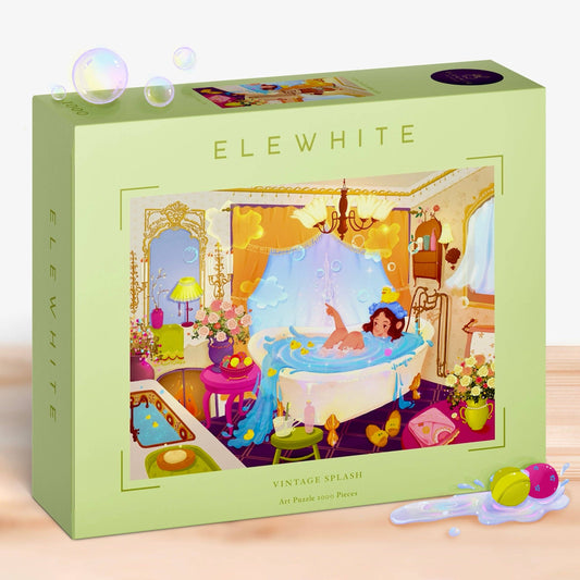 Vintage Splash - Elewhite