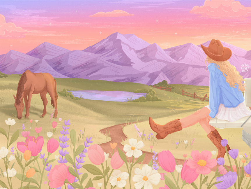 Rockies Meadow | Villager - 250 Piece Puzzle