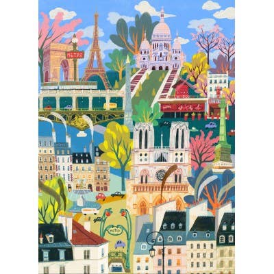 Paris, My Love - Pieces and Peace - 1500 pieces