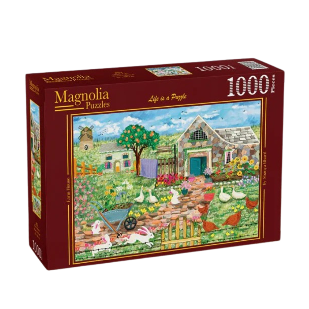 Magnolia 9105 Farm House Shanya Bharti 1000pc Jigsaw Puzzle