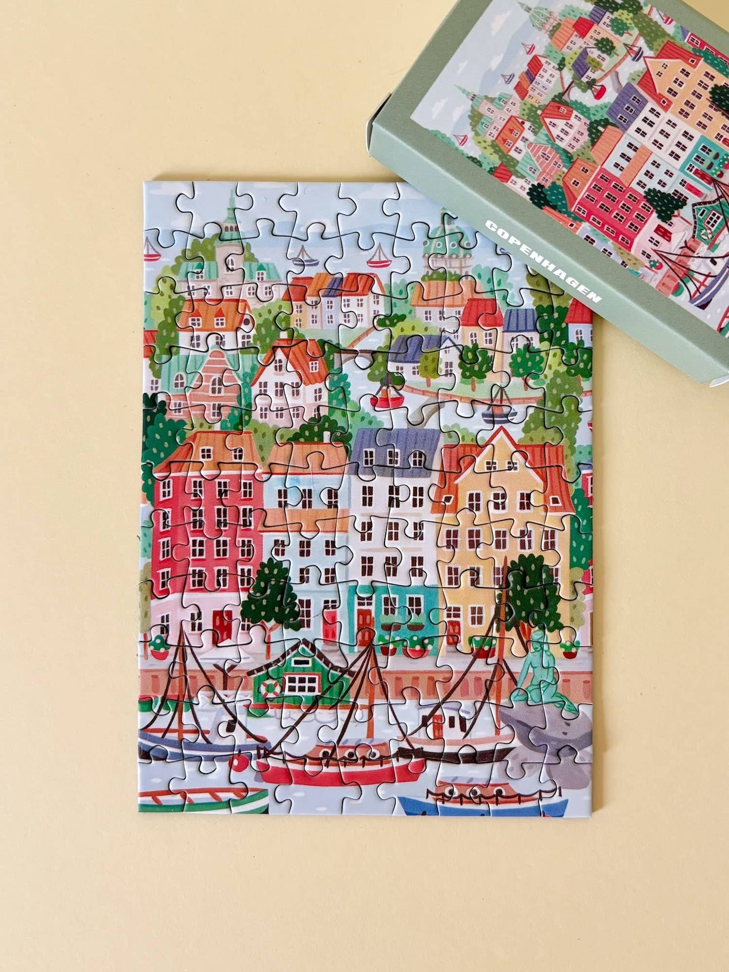 Copenhagen - Piecely, Mini Puzzle 99 pieces