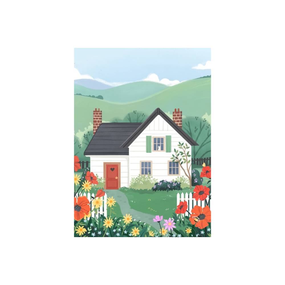 Poppy Lane  Mini puzzle - Trevell - 99 pieces