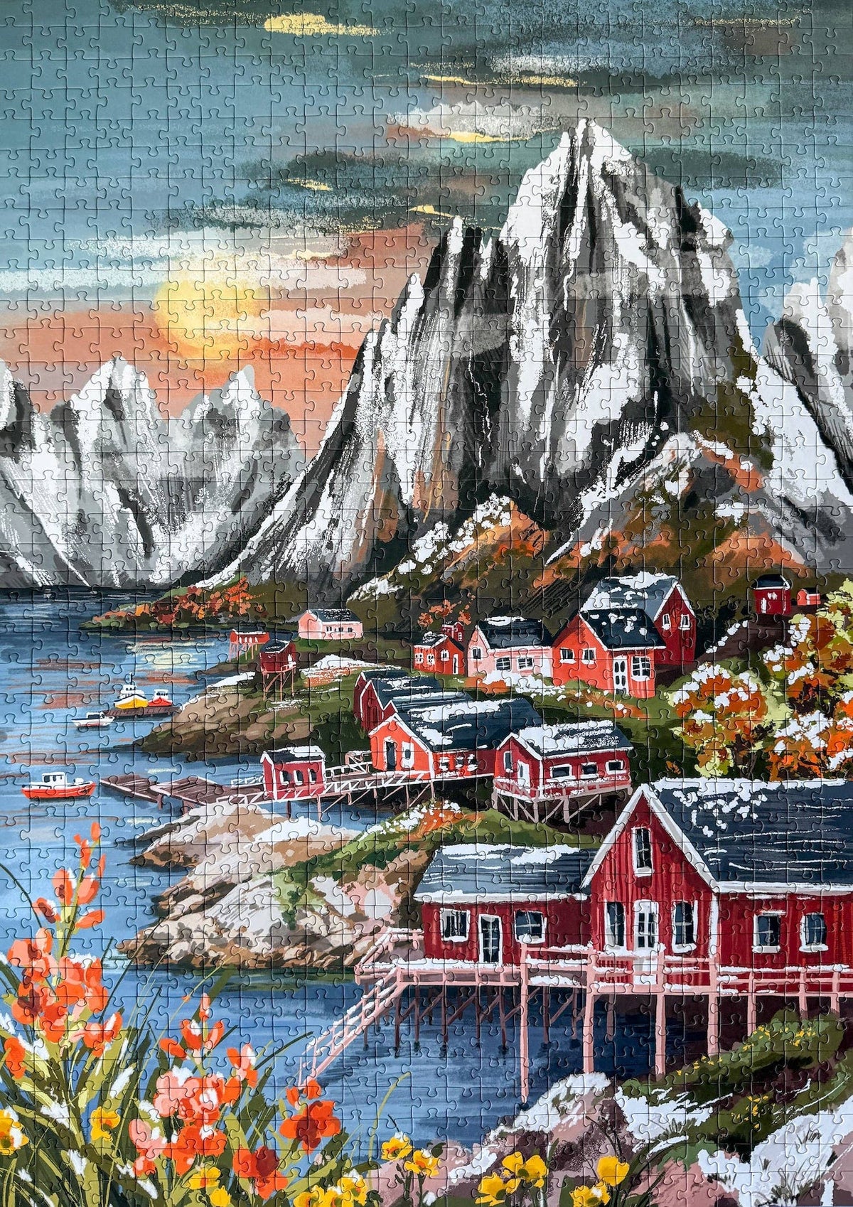 Lofoten Norway, 1000 pieces Piecely