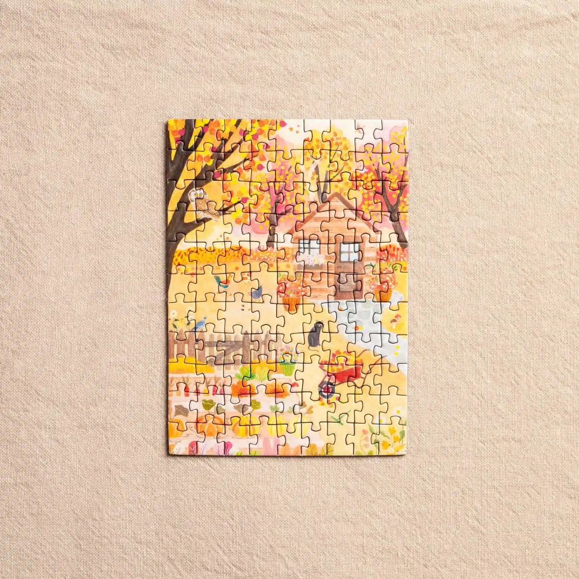 Autumn Garden – La Pauz – Mini puzzle 99 pieces