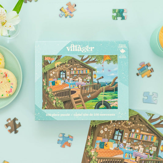 Treetop Hideout | Villager - 250 Piece Puzzle
