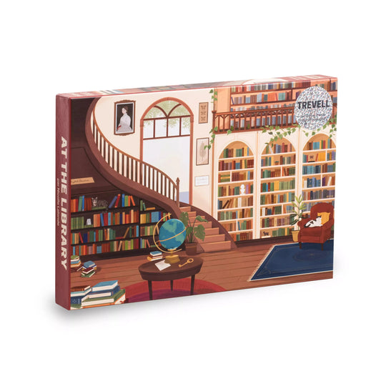 At The Library - Trevell - 1000 and 1500 pieces: 1500 pieces