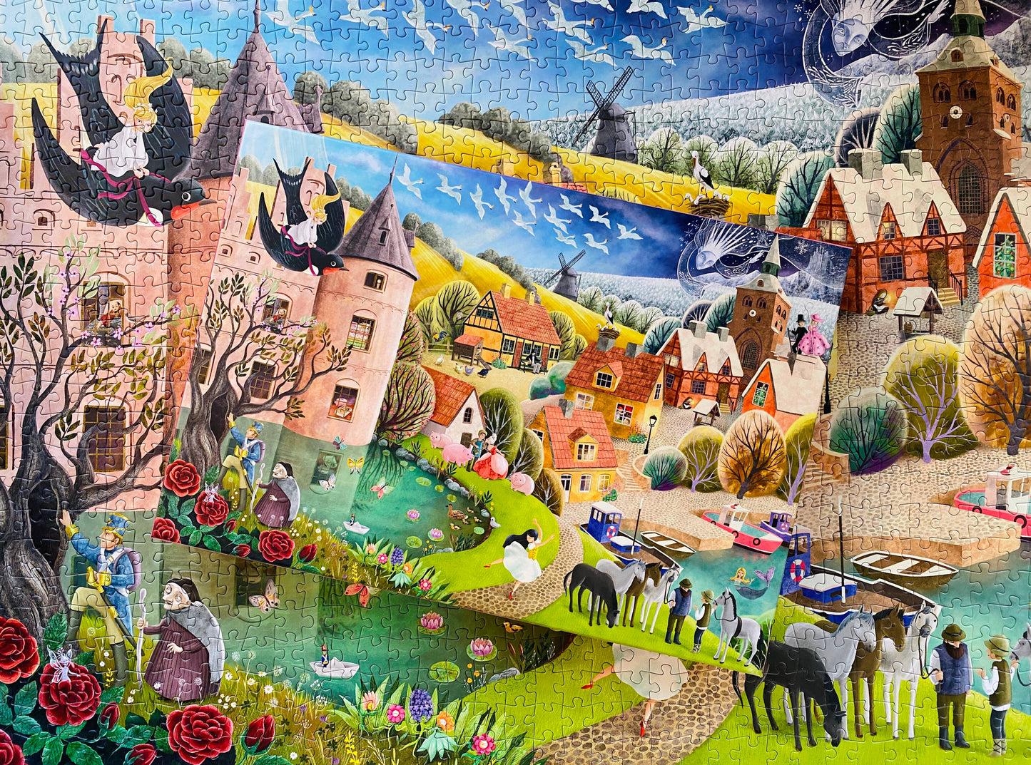 Home of Fairytales 1000 piece jigsaw puzzle